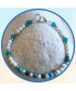 Bracelet Apatite, Howlite et Turquoise