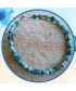 Bracelet Apatite, Howlite et Turquoise