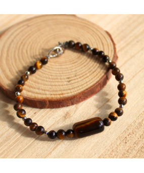 Bracelet en Œil de Tigre
