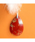 Pendentif Jaspe rouge