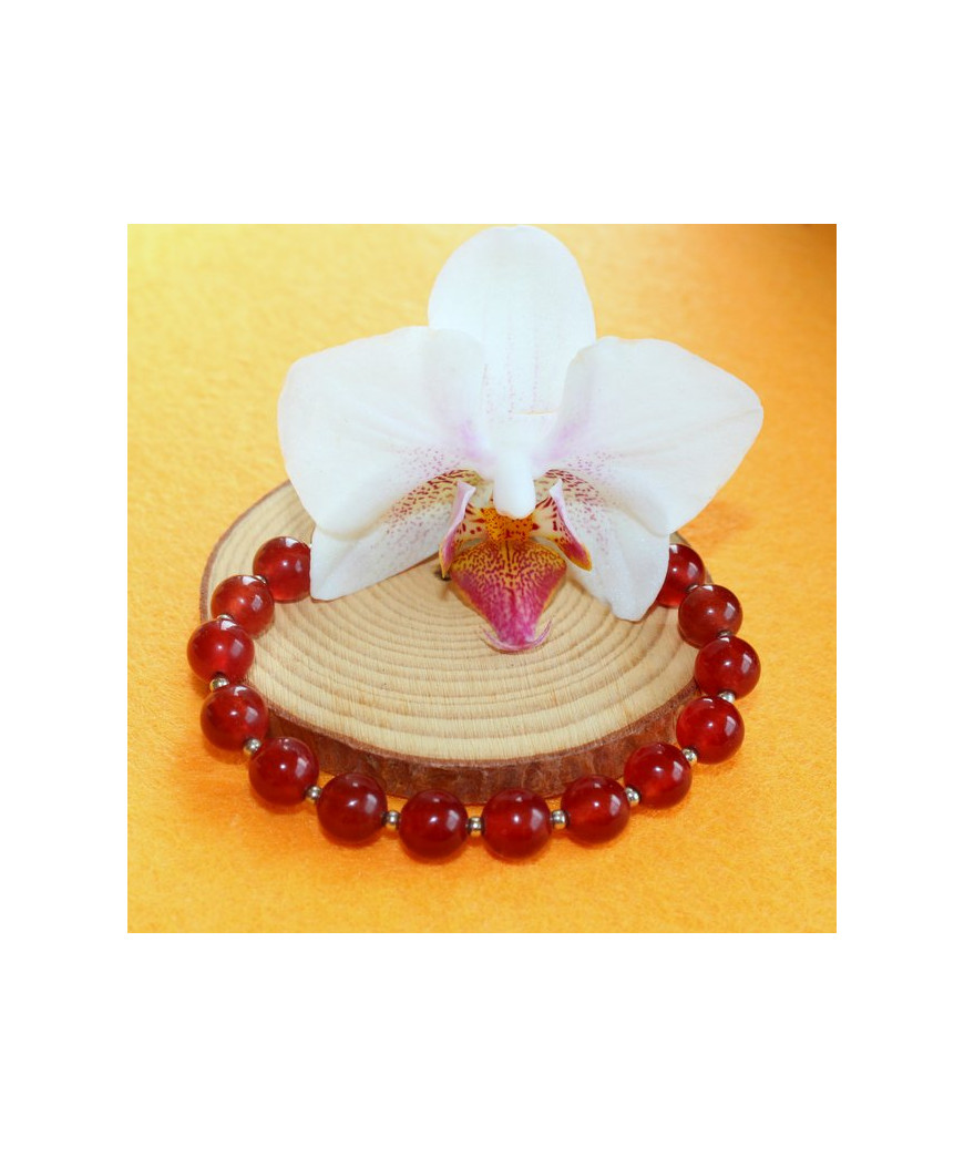 Bracelet en Cornaline