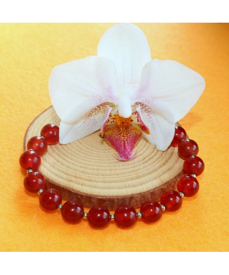 Bracelet en Cornaline