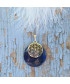 Pendentif Fleur de vie en Lapis Lazuli