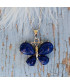 Pendentif Papillon en Lapis Lazuli