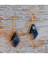 Boucles d'oreilles en Lapis Lazuli