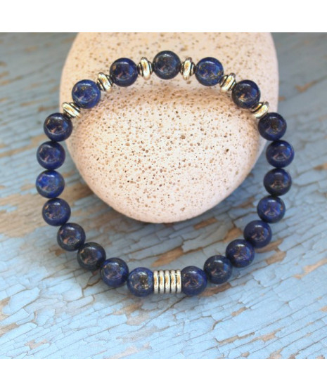 Bracelet en Lapis Lazuli