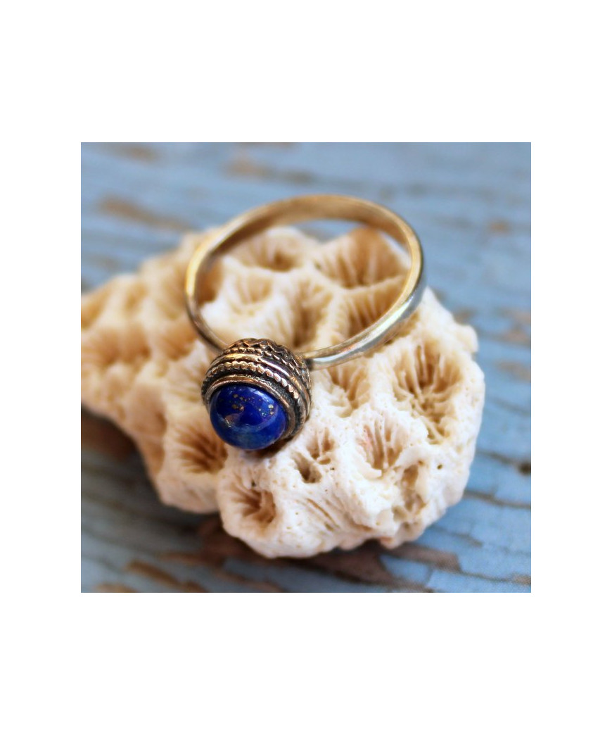 Bague en Lapis Lazuli