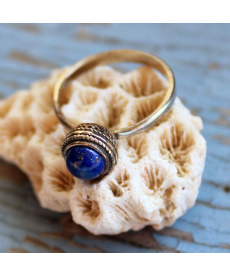 Bague en Lapis Lazuli