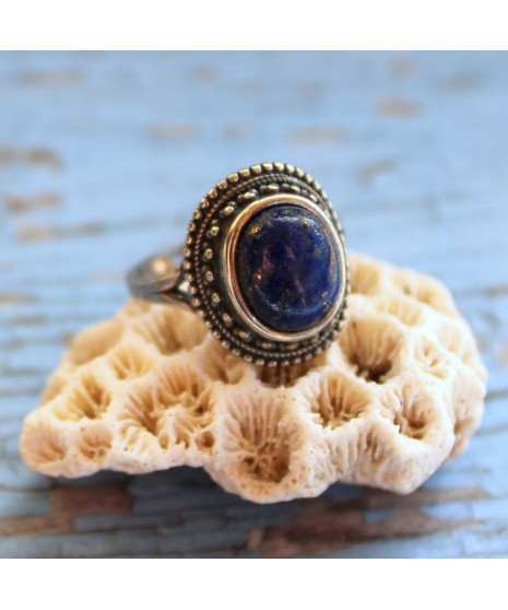 Bague en Lapis Lazuli