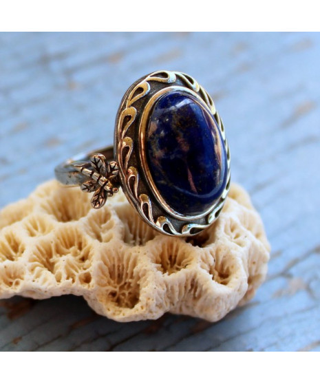 Bague en Lapis Lazuli