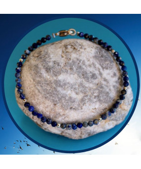 Bracelet fin en Lapis Lazuli