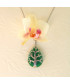 Pendentif Arbre de vie en Jade vert