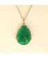 Pendentif Arbre de vie en Jade vert