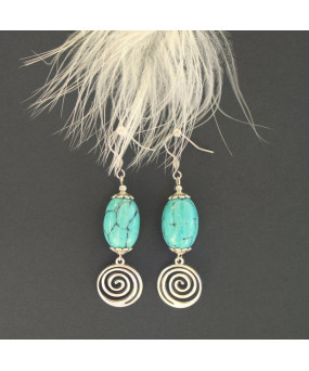 Boucles d'oreilles Spirales...