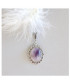 Pendentif cabochon en Améthyste