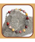 Bracelet en Jaspe Mookaïte