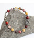 Bracelet en Jaspe Mookaïte