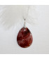 Pendentif en Jaspe Mookaïte marron
