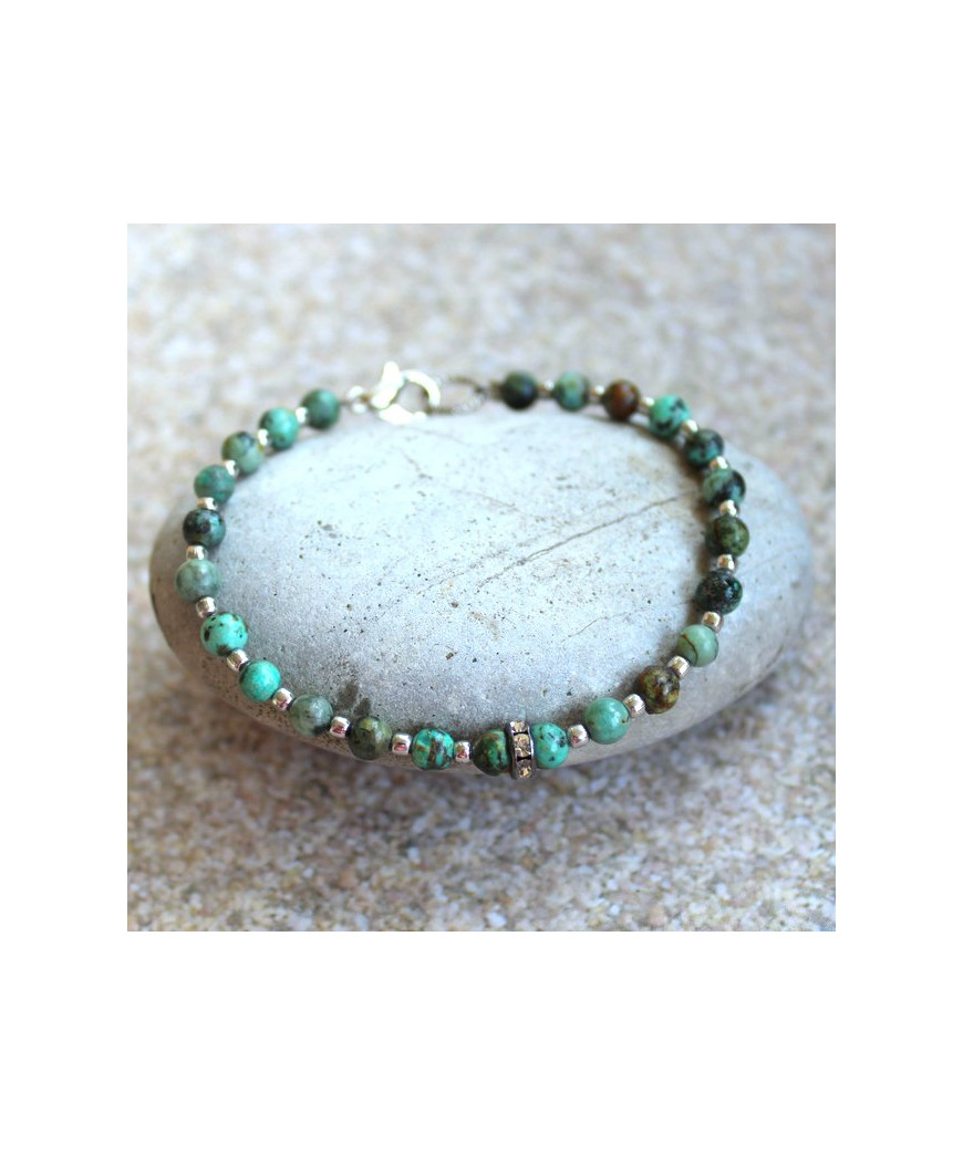 Bracelet en Turquoise africaine