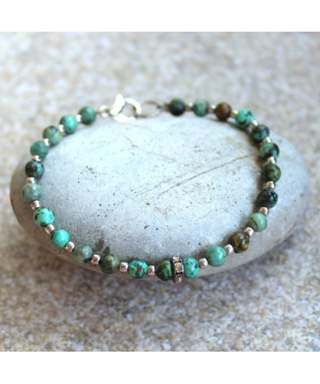 Bracelet en Turquoise africaine