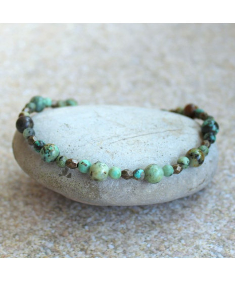 Bracelet en Turquoise africaine