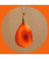 Pendentif en Agate orange