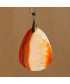 Pendentif en Agate orange