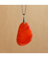 Pendentif en Agate orange