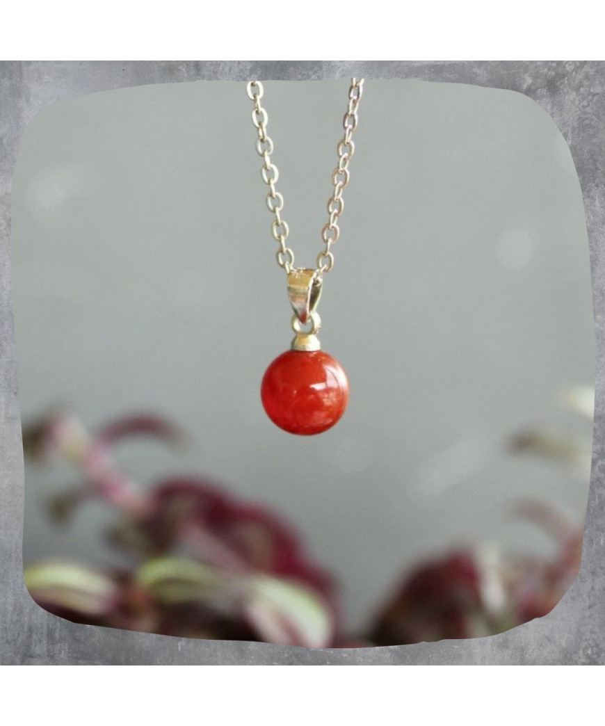 Pendentif en Cornaline