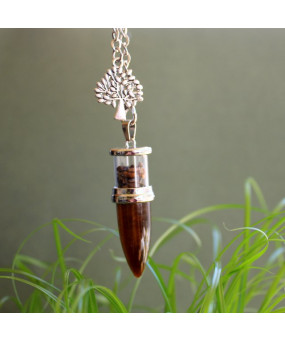 Pendule en Œil de Tigre