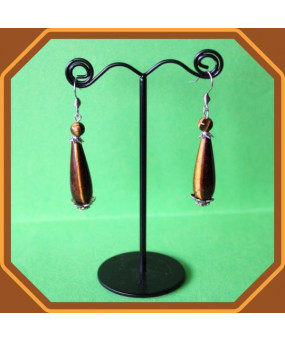 Boucles d'oreilles en Œil...