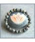 Bracelet en Agate crazy grise