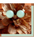Boucles d'oreilles clous en Aventurine