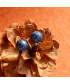 Boucles d'oreilles clous en Lapis Lazuli
