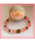 Bracelet en Tourmaline rose