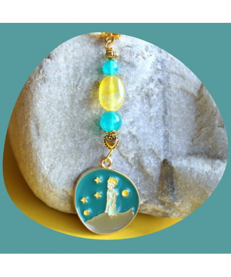 Porte-clefs Petit Prince en Agate