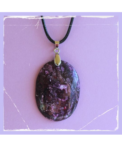 Pendentif en Charoïte