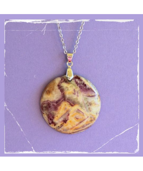 Pendentif en Charoïte
