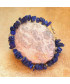 Bracelet Lapis Lazuli en pierres irrégulières