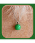 Pendentif Jade vert
