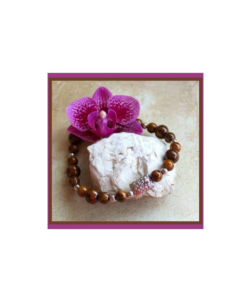 Bracelet en Bronzite