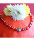 Bracelet en Agate rouge