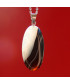 Pendentif Agate noir et blanc