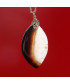 Pendentif Agate noir et blanc