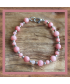 Bracelet en Rhodochrosite