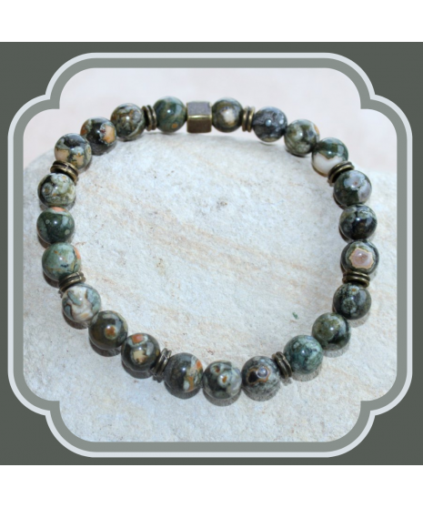 Bracelet en Jaspe