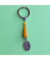 Porte-Clefs Arbre de vie en Agate jaune