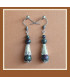 Boucles d'oreilles en Jaspe sanguin