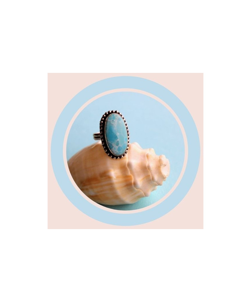 Bague en Larimar