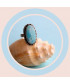 Bague en Larimar